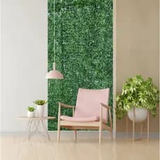 Muro Inglês Planta Artificial Muro Verde Vertical 50x200cm Ficus
