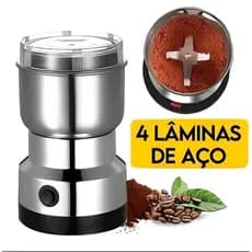 Moedor Multifuncional 110V ou 220V! Moa café, temperos e grãos com um clique!