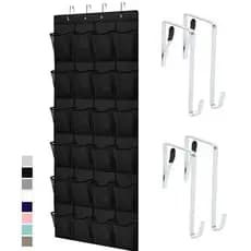 Sapateira Suspenso de Porta Organizador Multiuso Divisória Vertical Chinelo