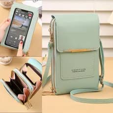 Bolsa feminina moda feminina para celular, de ombro e transversal