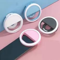 Anel de Luz Ring Light Mini Flash Selfie LED Para Celular iPhone Android