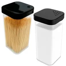 Kit Paliteiro Porta Palito E Saleiro Pimenteiro De Mesa Para Cozinha Restaurante E Lanchonete