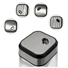 Porta Temperos de Vidro com Tampa 360° Kit com 6Pçs ON-LD006