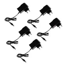Kit 5x Fontes Chaveadas 12V 1A FC P4 Bivolt Automático CFTV