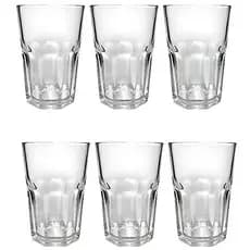 Haüskraf - Copo longo drink de vidro Marrakesh 310ml 6 peças
