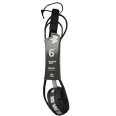 Leash Cordinha Strap Surf Banana Wax Pro 6' 6mm Duplo Girador BWX