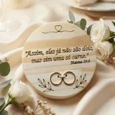 Porta Aliança Anel Noivado Civil Casamento Cerimonia de Madeira