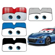 ✨IN STOCK✨Pára-Brisa Do Carro Sombra De Sol Dos Desenhos Animados Viseira SUV Auto Janela Dianteira Escudo Capa