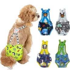 Pet Calças Fisiológicas Roupas Íntimas Menina Cão Fraldas Femininas Calcinhas Sanitárias Calções Para Cães Pequenos