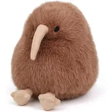 Kiwi Pássaro De Pelúcia Animal Pequeno Brinquedo-Realista 4.5 Polegada Plushie Natal Aniversário Presente Do Dia Dos Nam