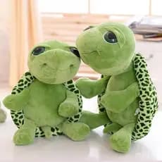 Tartaruga brinquedo de pelúcia de olhos grandes tartaruga marinha brinquedo boneca travesseiro presente para menina Tana