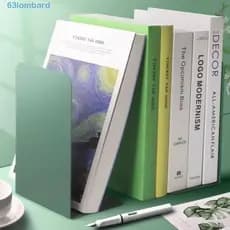 LOMBARD Suportes Para Livros De Mesa , Suporte Exibição Em Forma De L , Organizador Simples E Durável , Estante De
