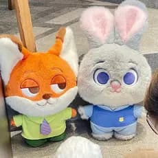 30cm Judy Nick Brinquedos De Pelúcia Bonito Boneca Divertidos Das Crianças Raposa Presente Y7b8