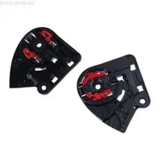Conjunto Placa Base Proteção Viseiras Capacete Judeu Para Suporte Lente FF801 FF323