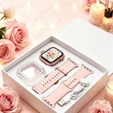 Smart Watch 38mm Pro + Capa Protetora , Monitor De Frequência Cardíaca , Pronto Para Envio Em São Paulo