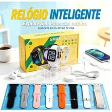 Smartwatch Relógio Inteligente Feminino Leve S20 PRO Série 10 Nova Tela Super Amoled