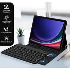 Capa Para Tablet Teclado Bluetooth Samsung S7/S8/S9/S9PE/S10PE [10.9/11 Polegadas]