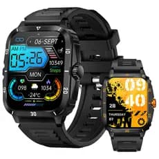 Novo Estilo Smartwatch Relógio Inteligente KT71 Ultra 1.96 HD Tela Grande Digital Masculino Feminino