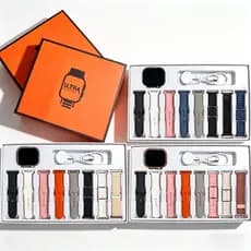 Smartwatch Relógio Inteligente 7 Em 1 Com Papel De Parede/calculator/Recepção De Mensagem , kit De 8 Pulseiras