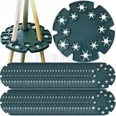 Suporte Para Cultivo De Videiras De Vegetais De Frutas-Bandeja De Plantas Verdes-Estrutura De Fixação De Haste De Flor-R