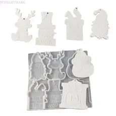 Molde Pingente Silicone Judeu Macio E Para Atividades Casa Escola Fazer Ornamento Suspensão Tema