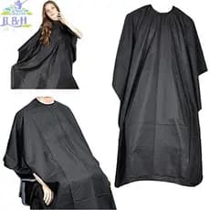 B & H Jul Corte De Cabelo Profissional Salão De Barbeiro Vestido De Cabeleireiro Avental De Capa universal Preto À Prova