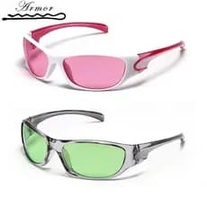 Óculos De Sol Unisexo Coloridos De Luxo Vintage Proteção UV Eyewear New Fashion Cat Eye Punk Mulher Homens Steampunk Spo