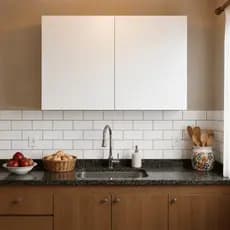 Armário Aéreo Multiuso Cozinha 60cm 2 Portas Nicho Suspenso MDF Premium