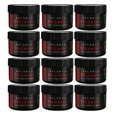 Kit 12 Gel Cola Alta Fixação de Cabelo Element 300g