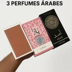 Kit Com 3 Perfums Arabes 100 Ml ASAD+ YARA+ FAKAR