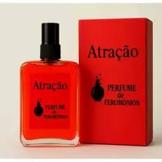 Perfume 100 ml Masculino ATRAÇÃO Men Perfume Masculino com Feromônios Ativados Frasco de Vidro