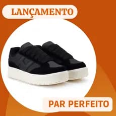 Tenis Feminino Adulto Moderno Casual Preto