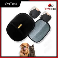 Luva Anti-estática para Remover Pelos de Pets | Escova de Mão para Cães e Gatos com Tecido Suave 1-5Pcs
