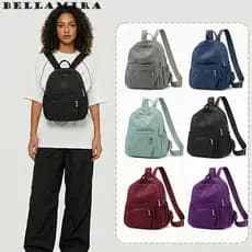 Mochila De Nylon  Impermeável Nova Mochila Pequena À Prova D'água Mochila De Viagem Prática Com Vários Compartimentos
