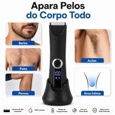 Máquina De Cortar Cabelo Original á Prova D'água Máquina De Pelos Do Corpo