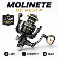 Carretel Molinete De Pesca Rolamento De Esferas Carretel