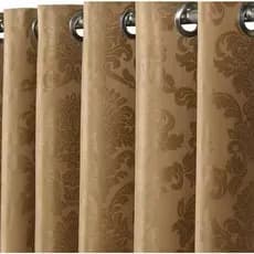 Cortina Cetim Jacquard Viena Sala E Quarto 2,80m Largura X 2,60m Altura *Promocao limitada