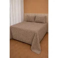 Kit Cobre Leito Colcha  Comfort Queen 3peças (2,50m x 2,30m) + 2 Fronhas - Aveludado
