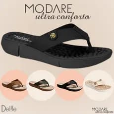 Sandalia Ortopédico Feminino Modare Palmilha Reflex Sense Massageadoras Ultra Conforto