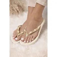 Chinelo Feminino Pedraria Havana Linha Premium edição limitada BLESSINGGRIFES!!