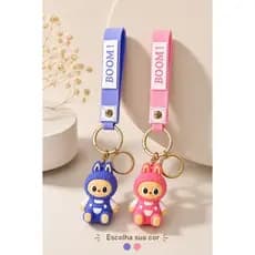 Kit Chaveiro BOOM Personagens Sentados Fofo Kit 2/6/12 Decoração Ótima Qualidade Envio Imediato