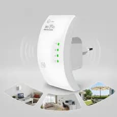 Repetidor de Sinal WiFi 300Mbps Extensor Wireless Potente para Casa Apartamento Escritório