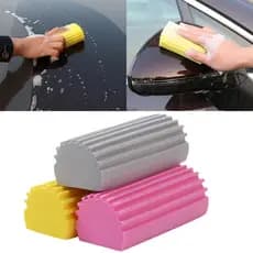 3Pcs/Pack Esponjas Mágicas De Limpeza De Pó Pva De Esponja Para Cortinas De Vidro Baseboards Ventilações Espelhos Janela