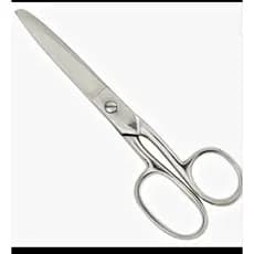 01Tesoura P/Costura,Acabamentos Funcionais,Couro,Cortes,Multiuso/Variações/5"6"7"8"polegadas,AçoForjado Niquelada Afiada