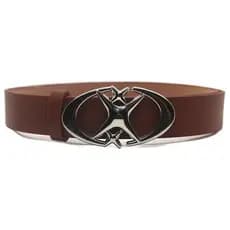 Cinto FMAM Lether , Y2k Cross Y2k , Vintage Punk Lua Estrela Design De Couro Pu Masculino E Feminino