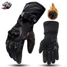 Luva Motoqueiro Luvas De Motociclismo Guantes Moto Homens À Prova De Vento Tela Sensível Ao Toque Motocross Inverno