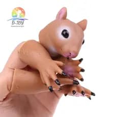 D-Toy Esquilo Dedo Fantoche De Mão Novidade Brinquedos Para Crianças Festa De Aniversário Cosplay Brinquedo Presente .