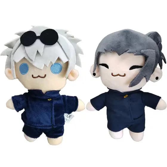 Novo Lançamento "Jujutsu Kaisen" Figura de Ação Gojo Satoru, Brinquedo de Pelúcia Suguru Olho Negro, Presente de Decoraç