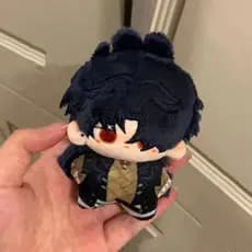 Boneca De Algodão Honkai Star Rail Blade Haixingti 10 Cm-Chaveiro De Pelúcia Colecionável Anime Fanmade