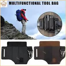 Bolsa de Cintura Multifuncional para Ferramentas ao Ar Livre com Compartimento de Armazenamento HRJJ